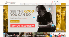 Desktop Screenshot of goodshepherdcentres.ca